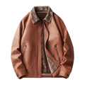 Herrenjacke mit Fellkragen – Ansicht 1