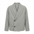 Kurze Herrenjacke mit Schalkragen – Ansicht 2