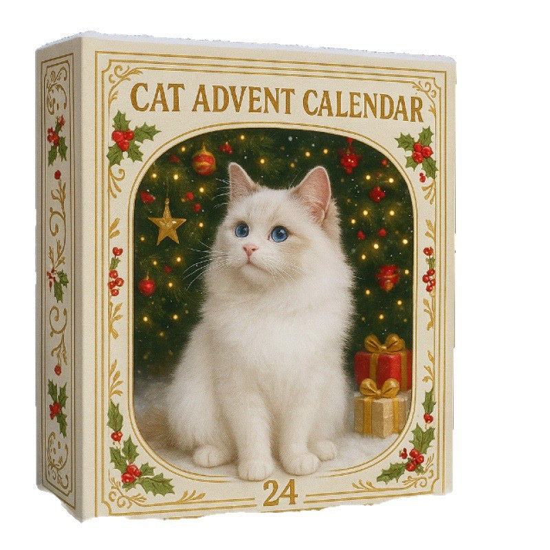 Adventskalender für Katzenliebhaber 2026 - 24 Katzenanhänger