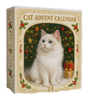 Adventskalender für Katzenliebhaber 2026 - 24 Katzenanhänger