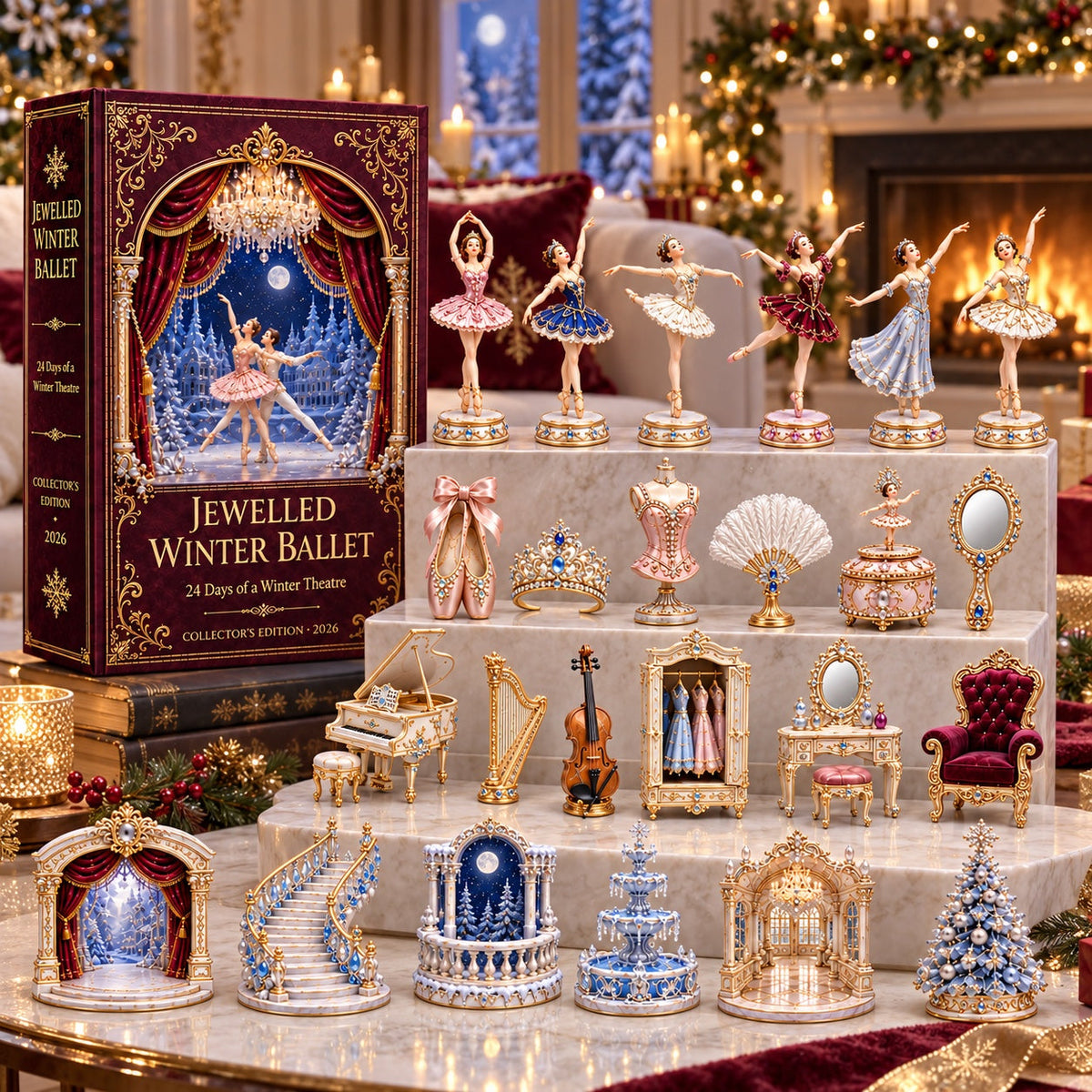 Ballett-Adventskalender 2026 - 24 funkelnde winterliche Ballett-Miniaturen