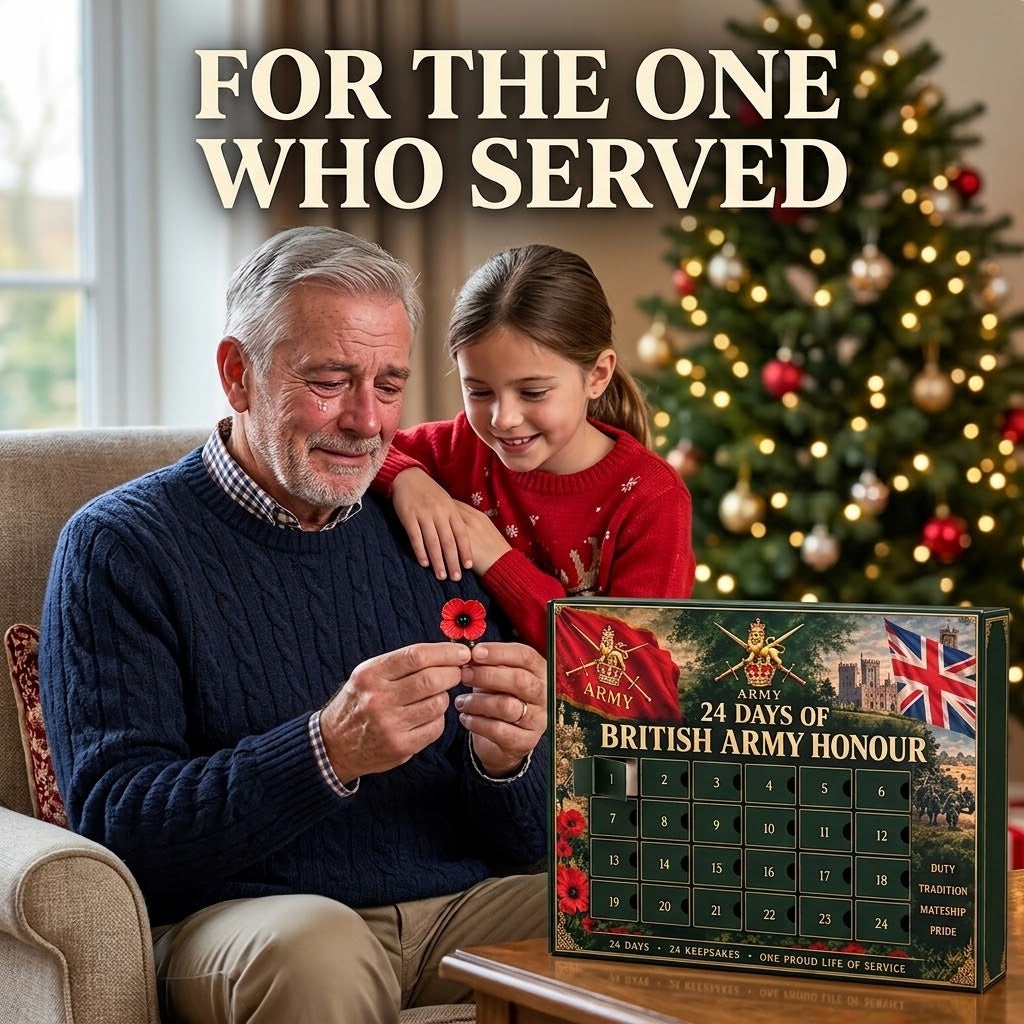 Britische Armee Adventskalender 2026 – 24 Militärische Andenken