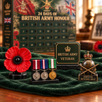 Britische Armee Adventskalender 2026 – 24 Militärische Andenken