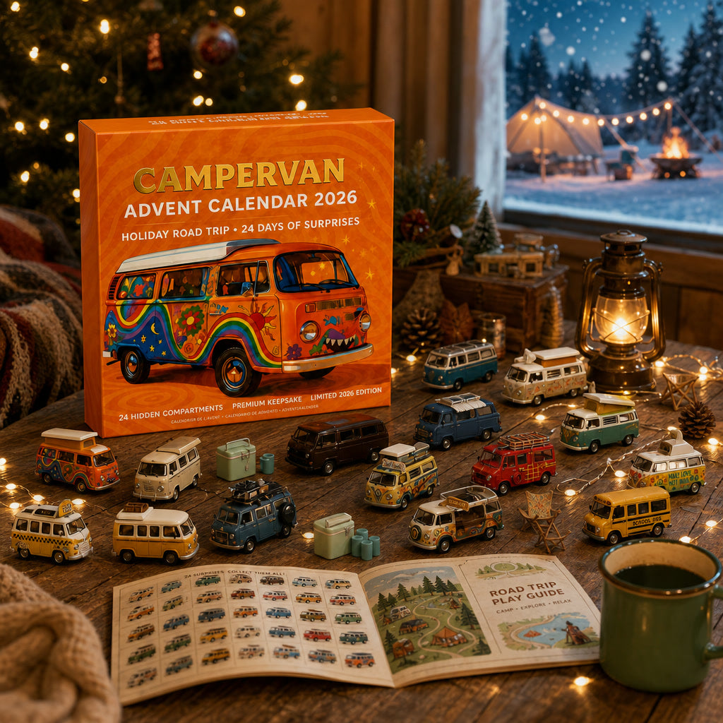 Camper-Adventskalender 2026 – 24 Mini-Camper