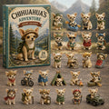 Chihuahua Adventskalender 2026 - 24 Chihuahua-Anhänger