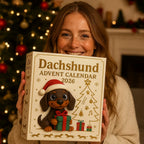 Dackel-Adventskalender 2026 – 24 Dackelfiguren