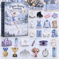 Eiskunstlauf-Adventskalender 2026 - 24 Acryl-Anhänger, Geschenk für Eiskunstläufer