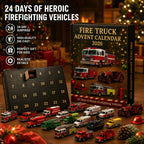 Feuerwehrauto-Adventskalender 2026 – 24 Feuerwehrfahrzeuge