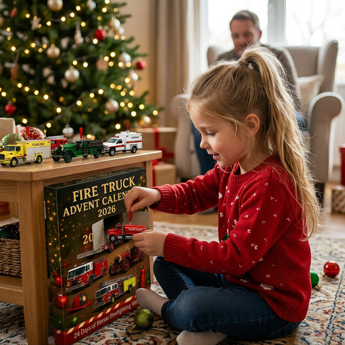 Feuerwehrauto-Adventskalender 2026 – 24 Feuerwehrfahrzeuge