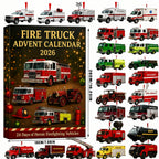 Feuerwehrauto-Adventskalender 2026 – 24 Feuerwehrfahrzeuge
