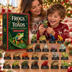 Frösche & Kröten-Adventskalender 2026 - 24 Froschfiguren