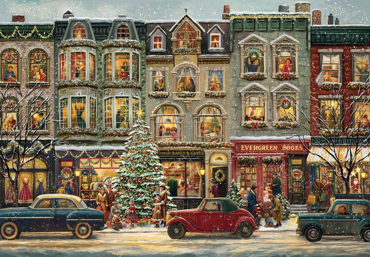 Holz-Weihnachtspuzzle - Einzigartige Puzzleteile für Erwachsene und die ganze Familie