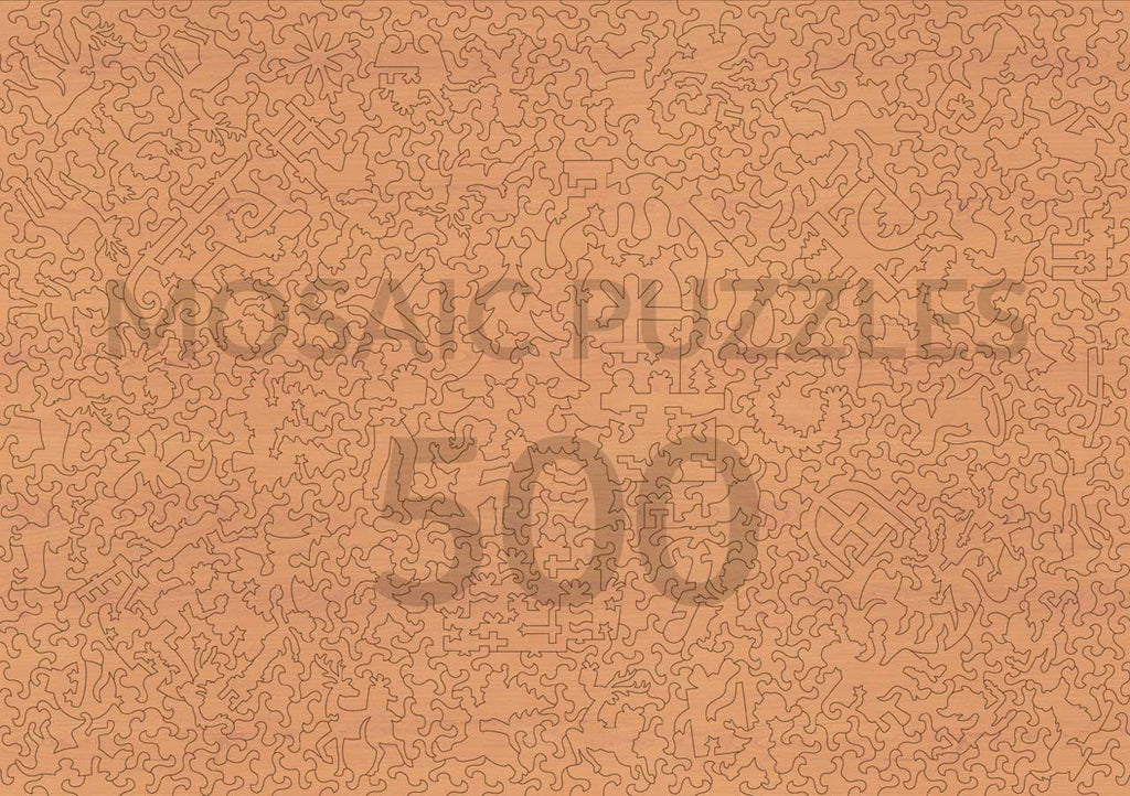 Holz-Weihnachtspuzzle - Einzigartige Puzzleteile für Erwachsene und die ganze Familie