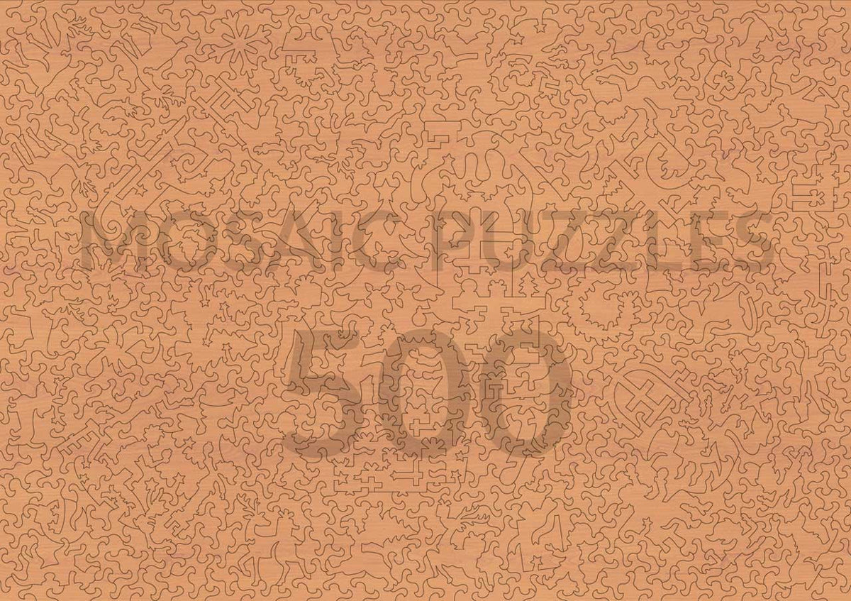 Holz-Weihnachtspuzzle - Einzigartige Puzzleteile für Erwachsene und die ganze Familie