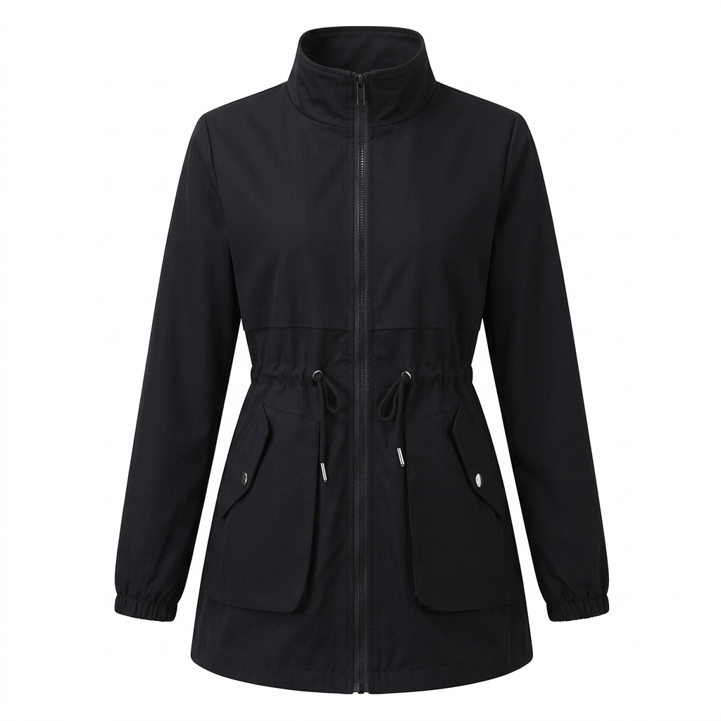Leichte Übergangsjacke Damen mit Stehkragen – Ansicht 11