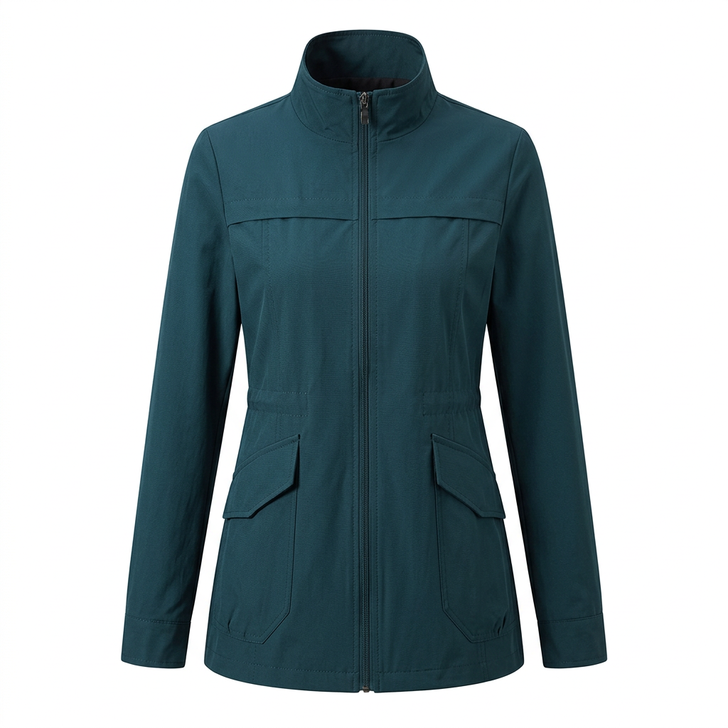 Leichte Übergangsjacke Damen mit Stehkragen – Ansicht 12