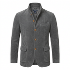 Cordjacke Herren mit Knöpfen – Ansicht 1
