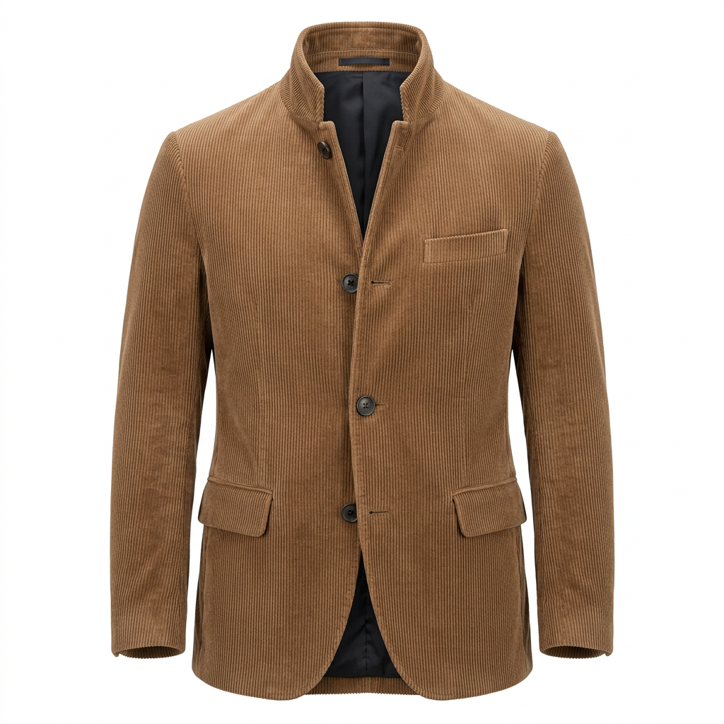 Cordjacke Herren mit Knöpfen – Ansicht 11