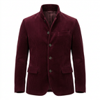 Cordjacke Herren mit Knöpfen – Ansicht 13