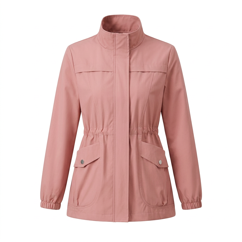 Leichte Übergangsjacke Damen mit Stehkragen – Ansicht 14
