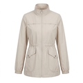 Leichte Übergangsjacke Damen mit Stehkragen – Ansicht 1