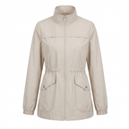 Leichte Übergangsjacke Damen mit Stehkragen – Ansicht 1