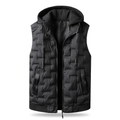 Steppgilet Herren mit Kapuze – Ansicht 1