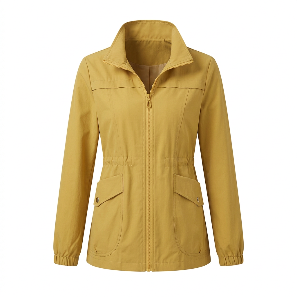 Leichte Übergangsjacke Damen mit Stehkragen – Ansicht 15