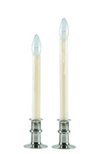 Kabellose Fensterkerzen mit Fernbedienung und Timer - 4er-Set, Messing