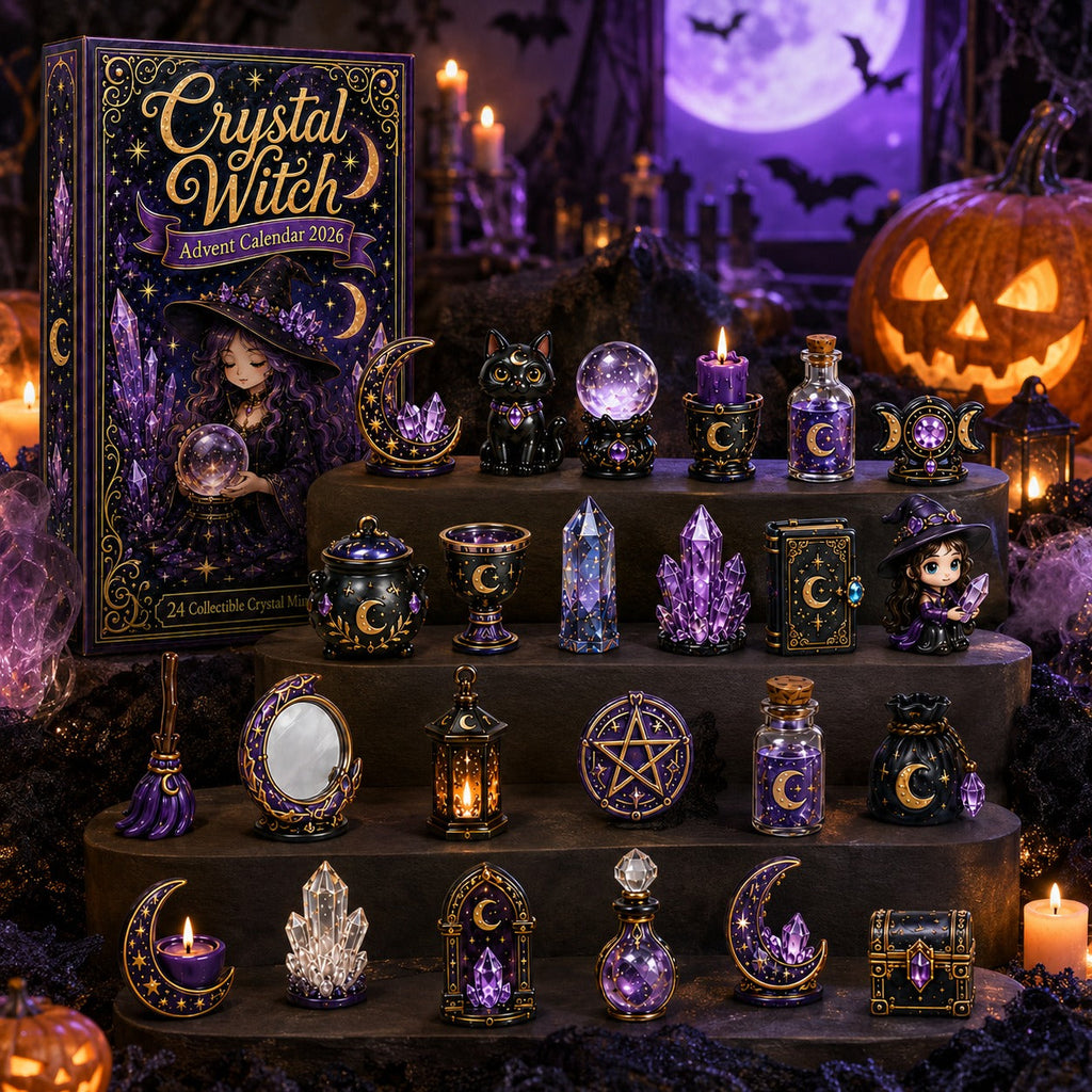 Kristall-Hexen-Adventskalender 2026 - 24 Tage voller magischer Miniaturen