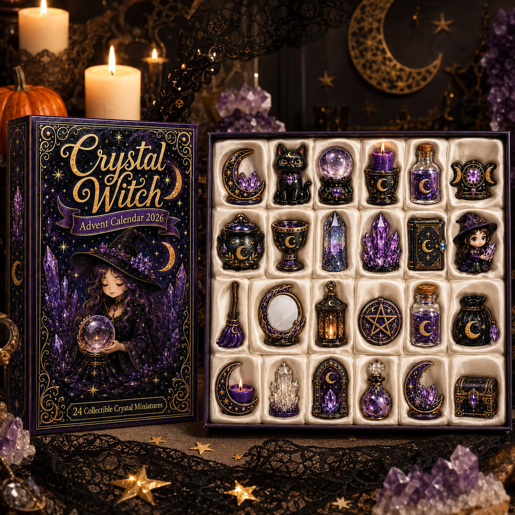 Kristall-Hexen-Adventskalender 2026 - 24 Tage voller magischer Miniaturen