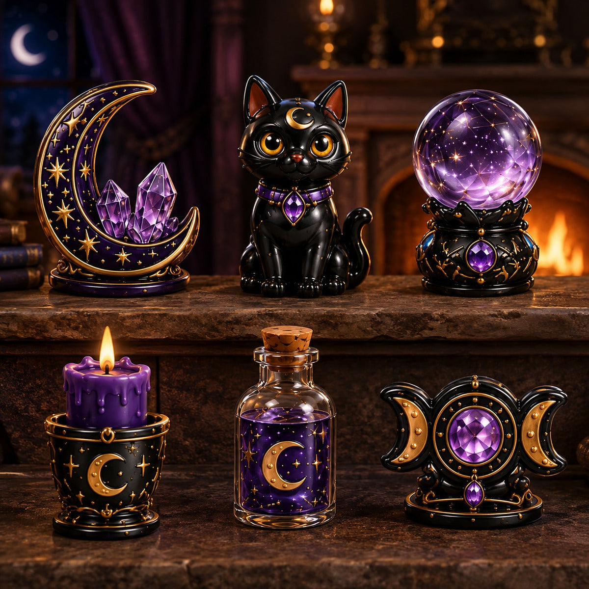 Kristall-Hexen-Adventskalender 2026 - 24 Tage voller magischer Miniaturen