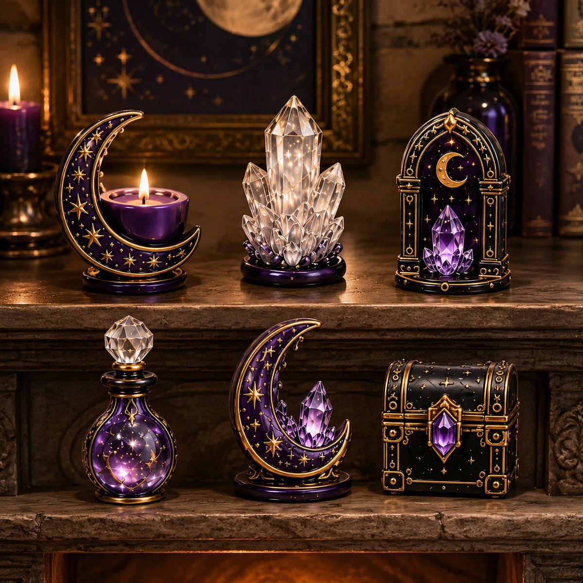 Kristall-Hexen-Adventskalender 2026 - 24 Tage voller magischer Miniaturen