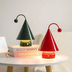 Kabellose LED Tischlampe im Kegel-Design – Bild 5