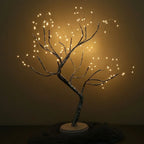 LED Lichterbaum mit Perlen und warmweissem Licht – Bild 7