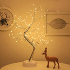 LED Lichterbaum mit Perlen und warmweissem Licht – Bild 9