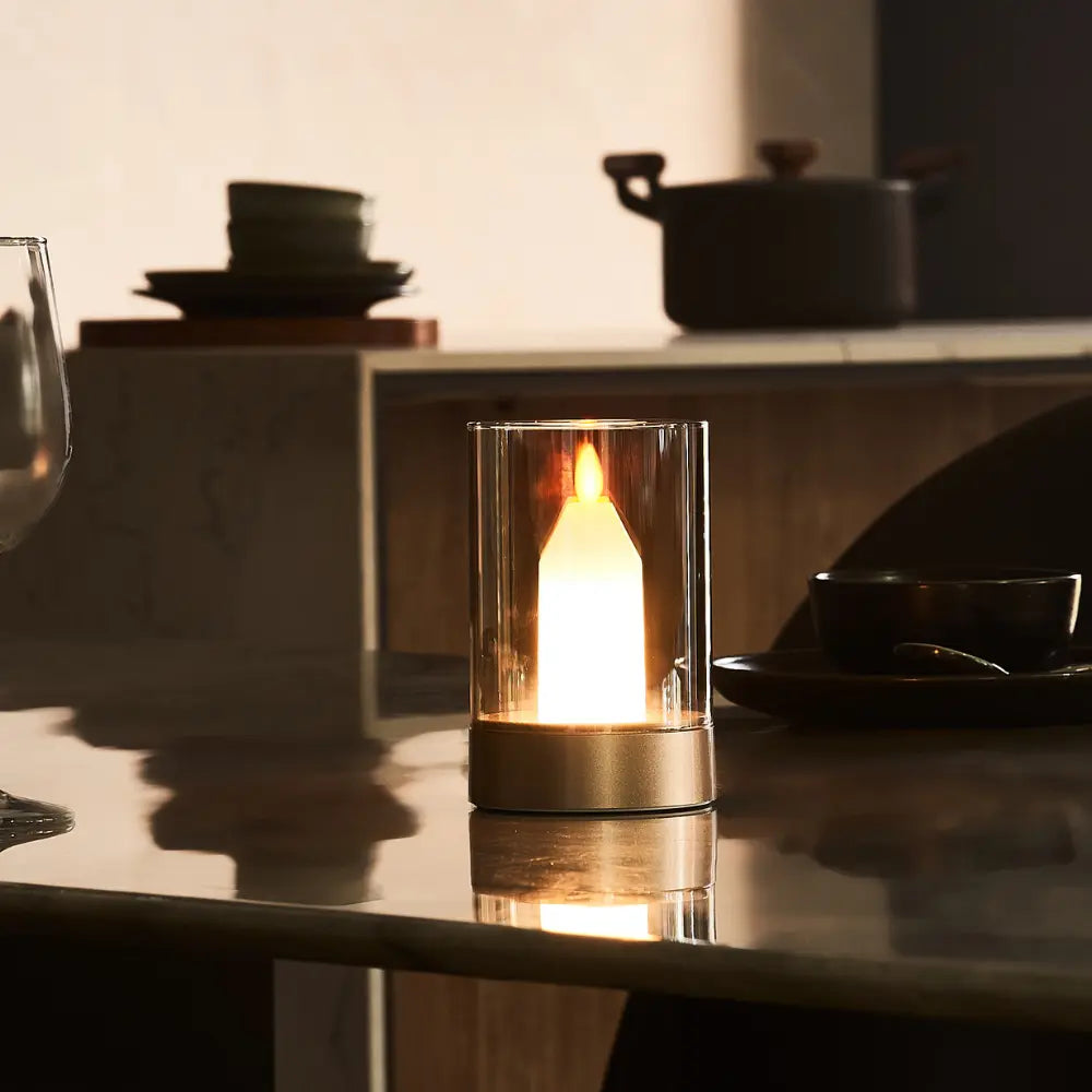 LED Kerzenlampe mit Gestensteuerung und Flackerlicht – Bild 6
