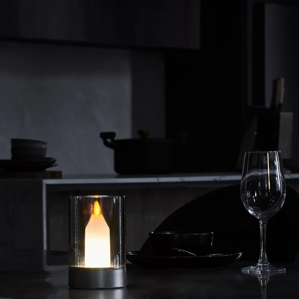 LED Kerzenlampe mit Gestensteuerung und Flackerlicht – Bild 7