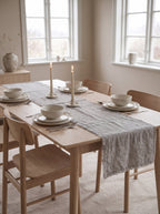 Lucerne Washed Linen Table Runner