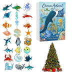 Meerestiere-Adventskalender 2026 – 24 Meerestier-Anhänger