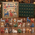 Mittelalter-Katzen-Adventskalender 2026 - 24 wundersame Katzenornamente