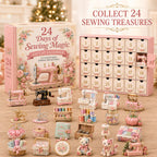 Näh-Adventskalender 2026 - 24 Näh-Miniaturen für Quilterinnen und Hobbynäher