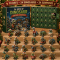 24 Tage Dinosaurier Weihnachten Adventskalender mit 24 sammelbaren Figuren