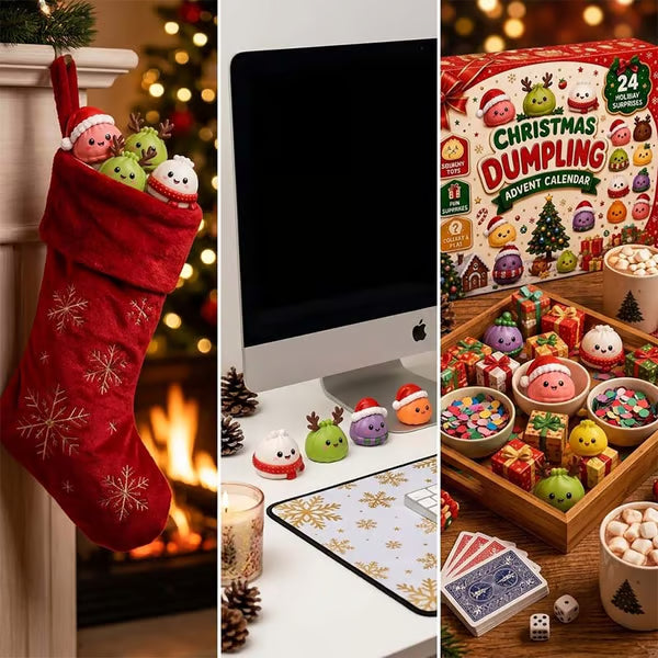 Adventskalender mit 24 kuscheligen Dumplings für Weihnachten 10