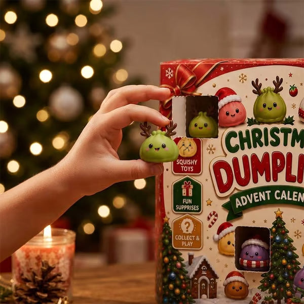 Adventskalender mit 24 kuscheligen Dumplings für Weihnachten 5