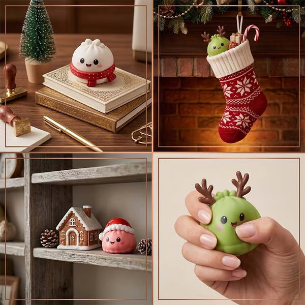 Adventskalender mit 24 kuscheligen Dumplings für Weihnachten 8
