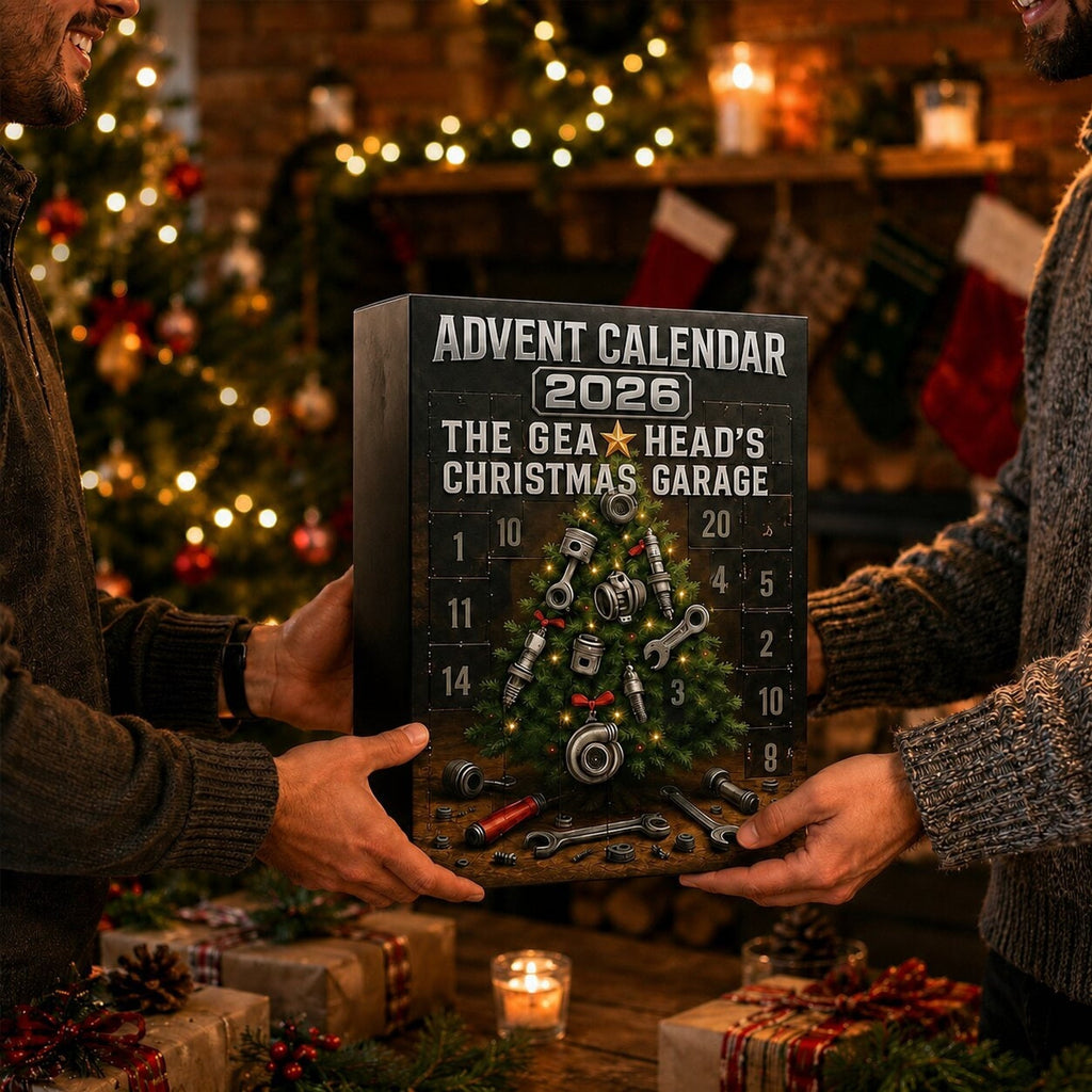 Adventskalender Automotive 2026 mit 24 Überraschungen im Garagen-Stil 3