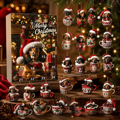 Adventskalender mit Bassotto-Thema für Weihnachten 2026