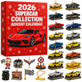 Adventskalender Classic Supercar Serie 2026 mit historischen Corvette-Modellen