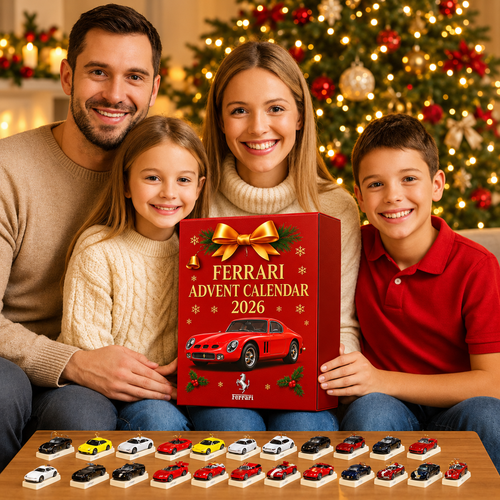Adventskalender mit Ferrari F1 Überraschungen für Weihnachten 2026 2